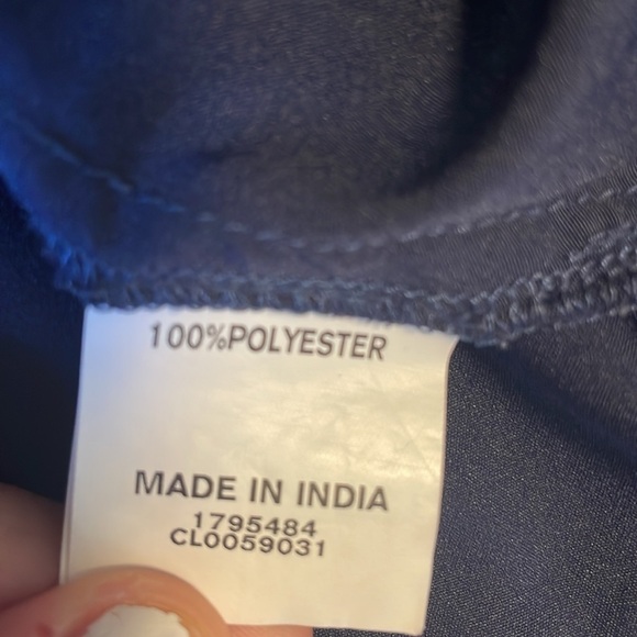 Wayward Francies Floral Maxi Dress 18 Blue Green Short Sleeve Tie Cherry Blossom - Picture 16 of 16